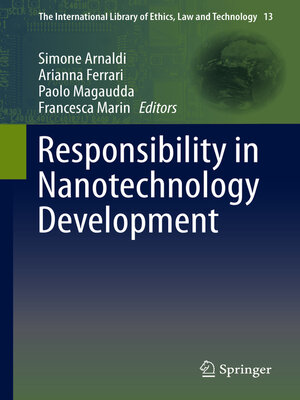 cover image of Responsibility in Nanotechnology Development